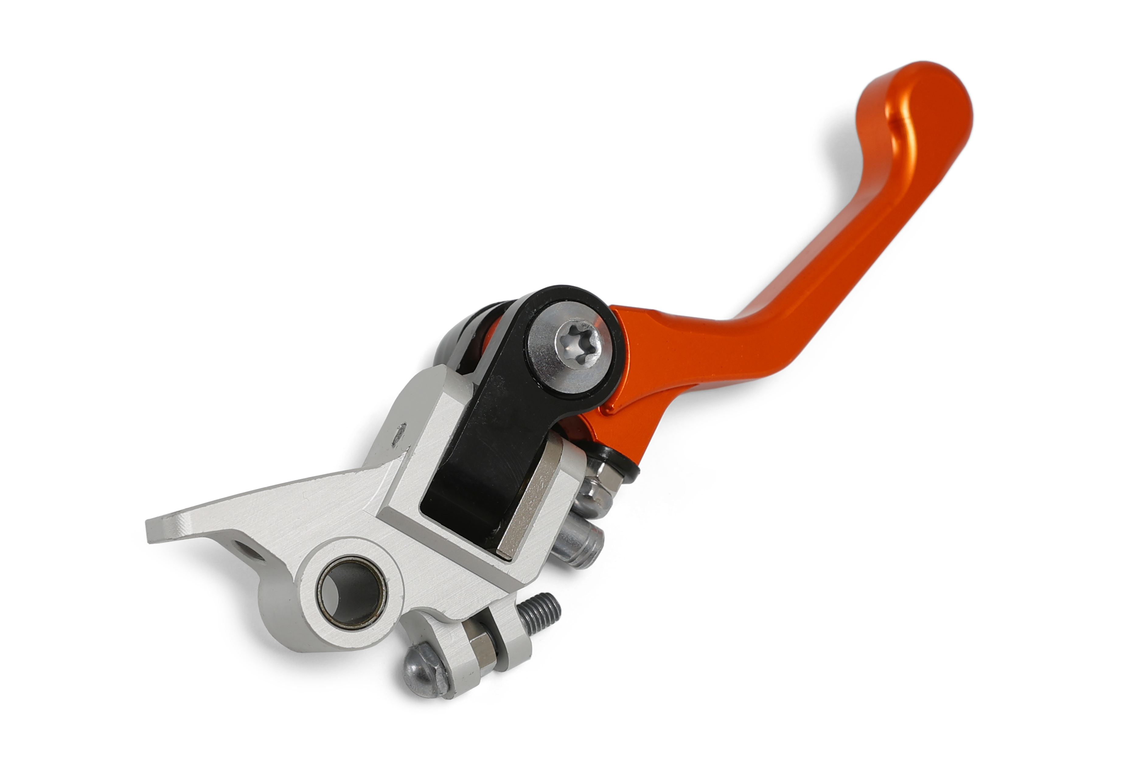 Рычаг тормозной складной CNC OTOM оранжевый (KEWS) pitbikemarket.ru