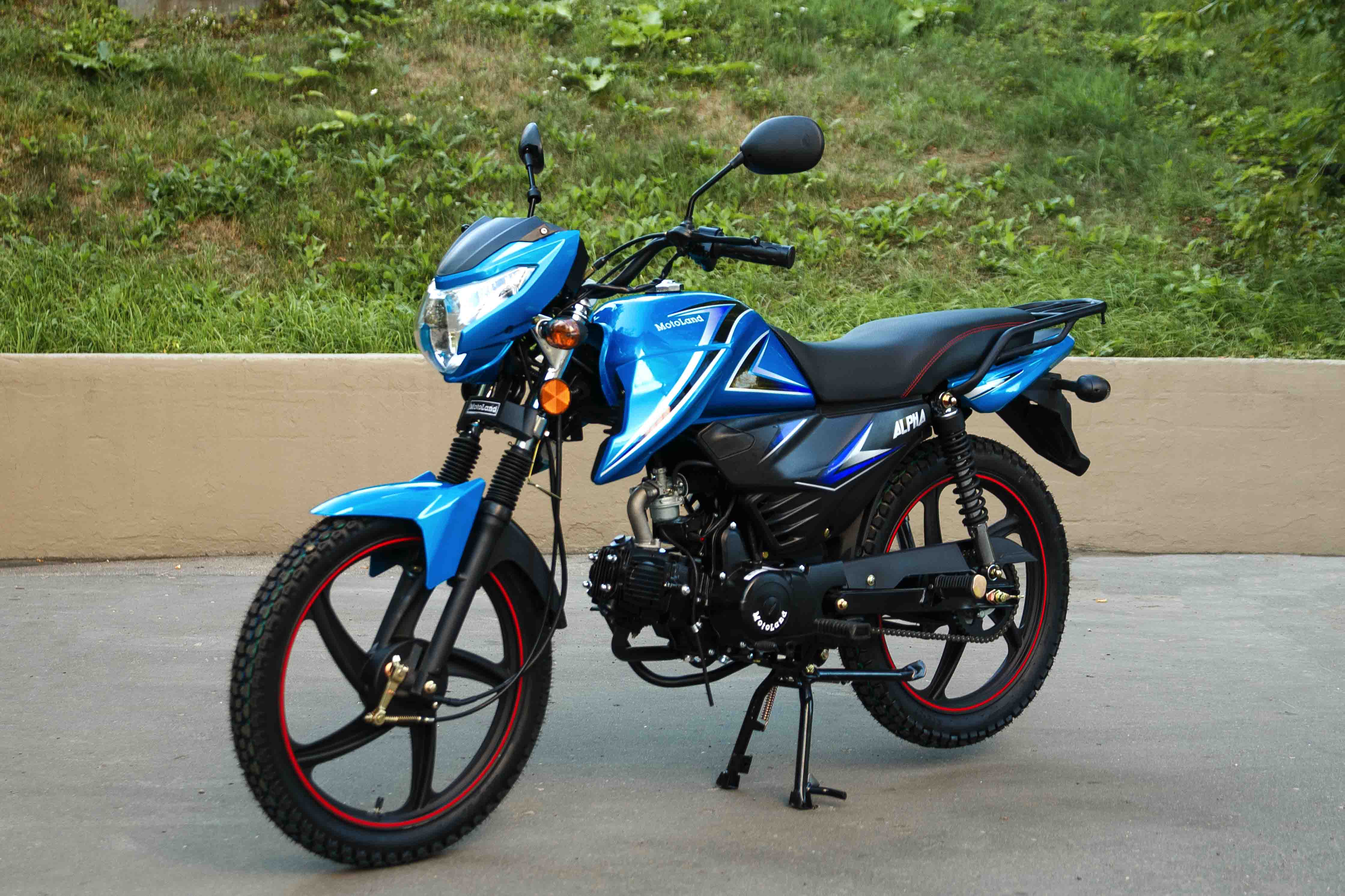 Мопед Motoland Альфа RF 11 синий pitbikemarket.ru