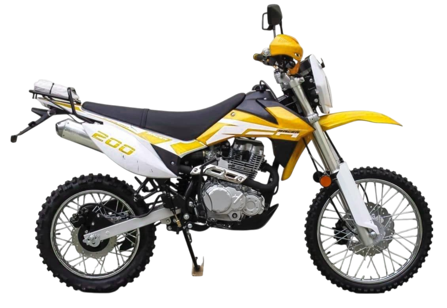 Мотоцикл Racer RC200GY-C2 Enduro (желтый) (Россия) pitbikemarket.ru