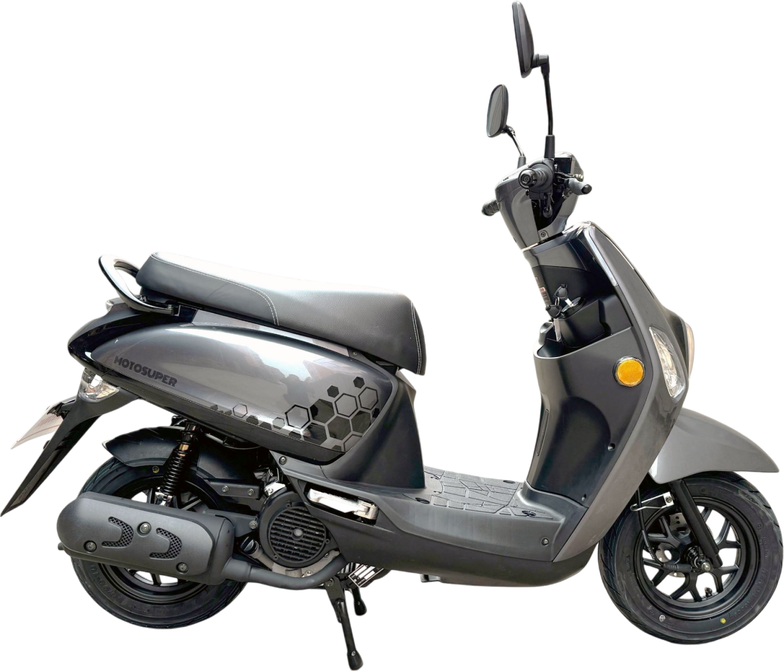 Скутер Motosuper S9 Noir Gris (серый) pitbikemarket.ru