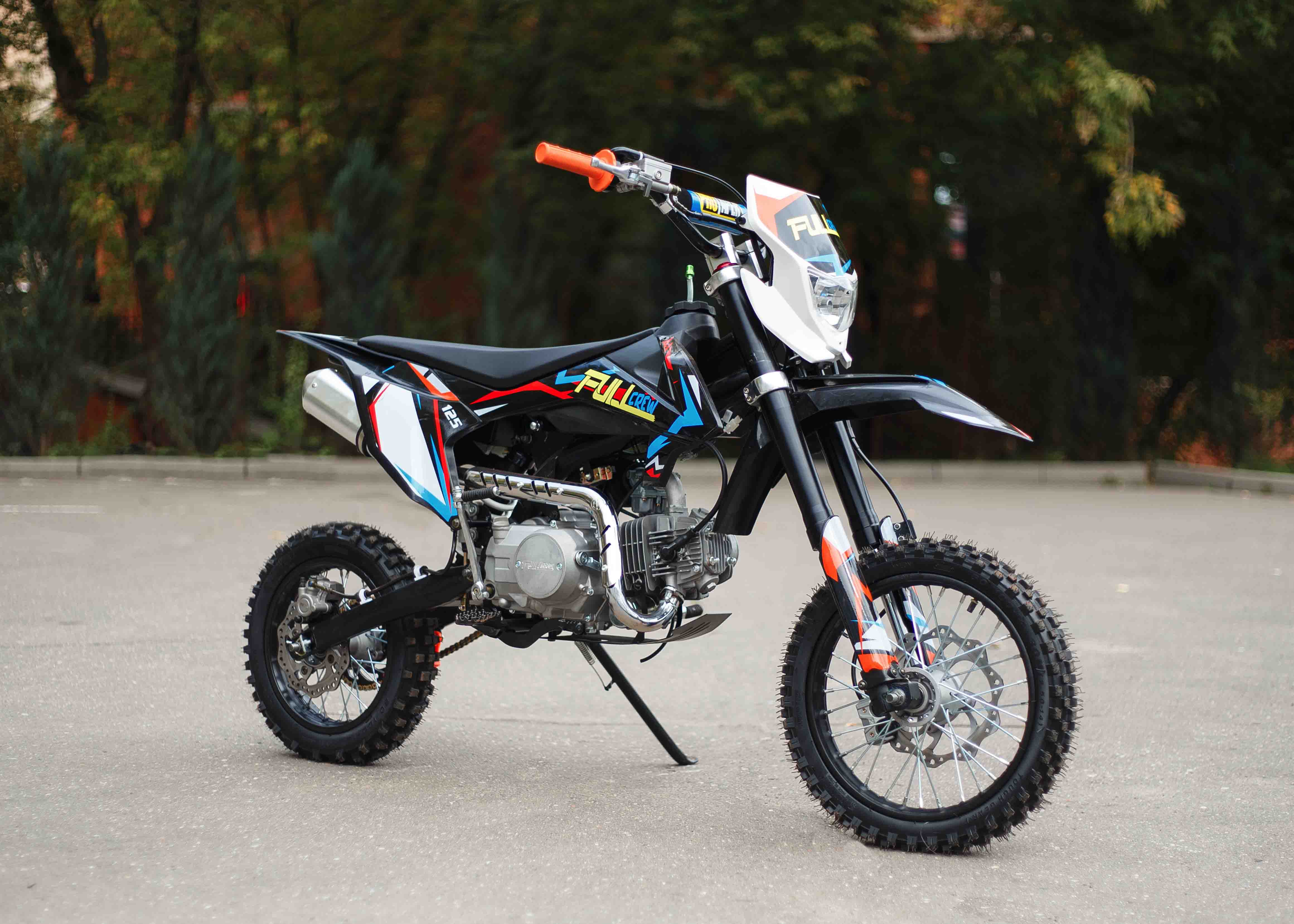 Питбайк Full Crew FC125e 14/12 Чёрный pitbikemarket.ru