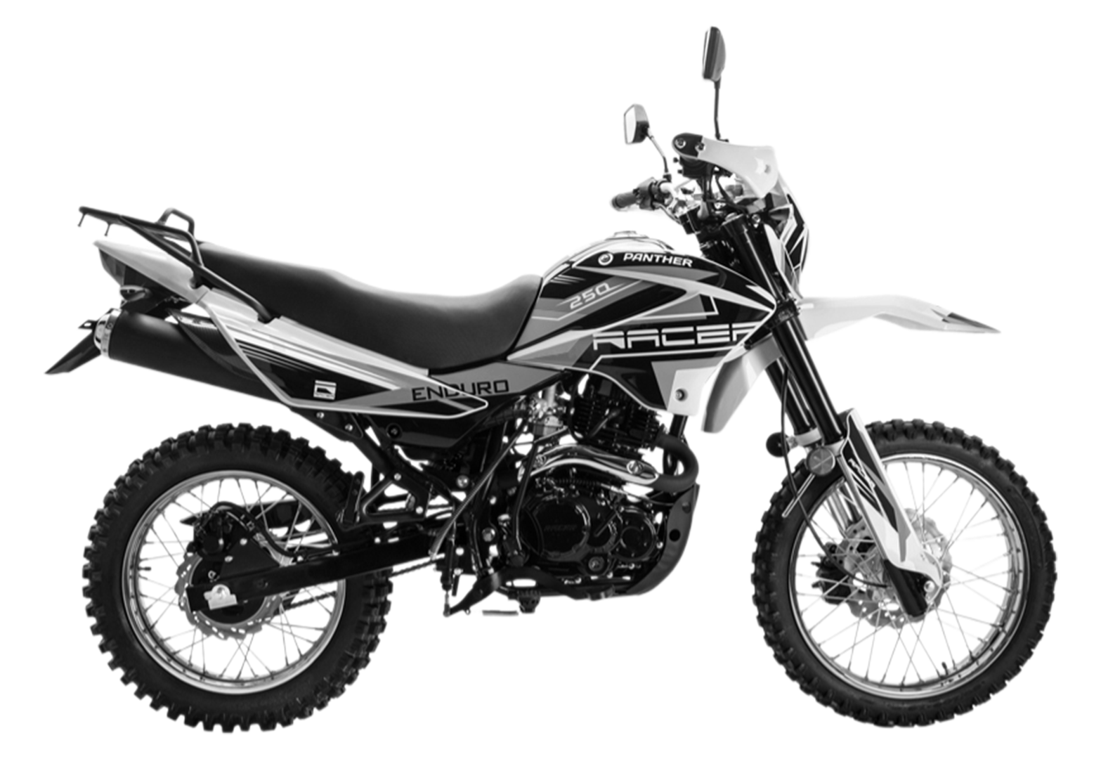 Мотоцикл Racer RC250GY-C2 Panther (серый) (Россия) pitbikemarket.ru