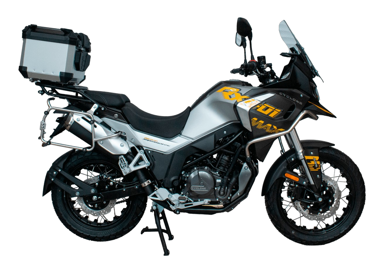 Мотоцикл CYCLONE RX401 (SR400GY-2D) Черный pitbikemarket.ru