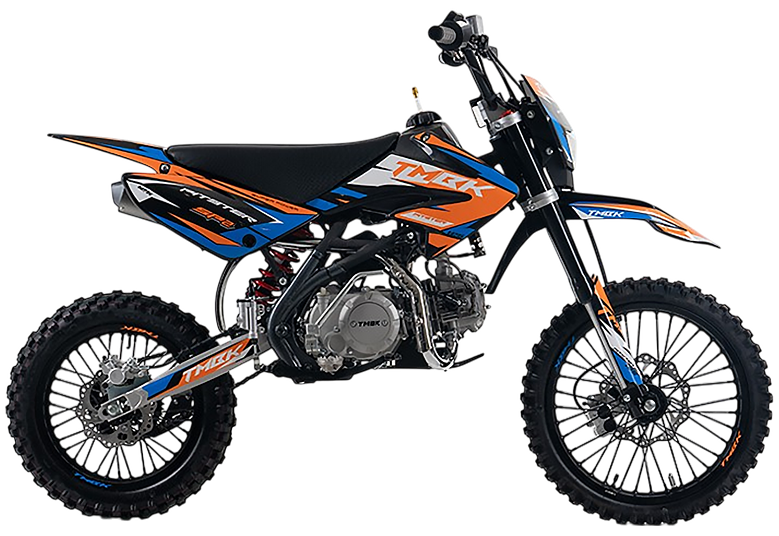 Питбайк TMBK Pitster SP2 125 (17/14) Orange Blue pitbikemarket.ru