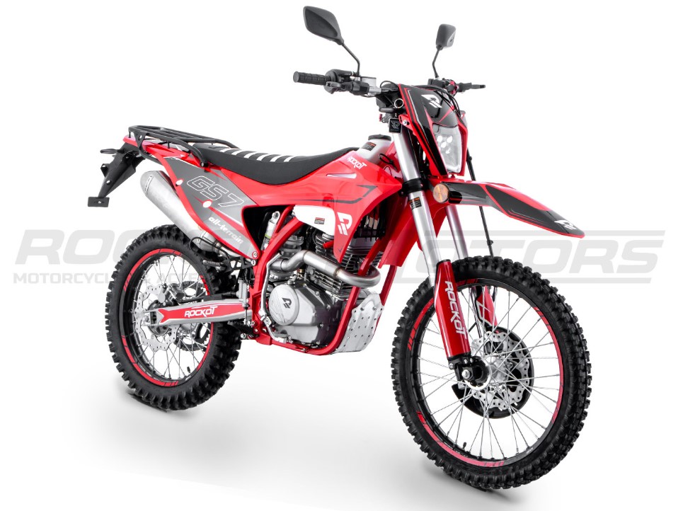 Мотоцикл эндуро ROCKOT GS7 ALL-TERRAIN (250cc, 171FMM (YB250R), 21/18, ЭПТС) pitbikemarket.ru