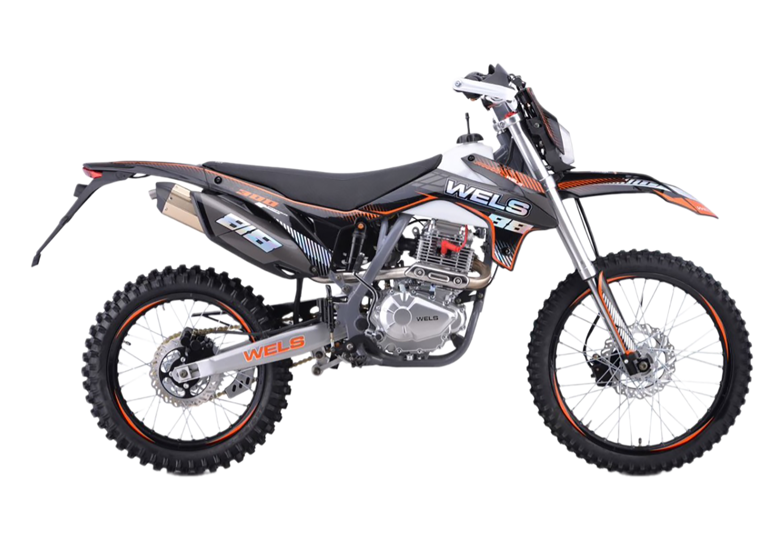 Кроссовый мотоцикл WELS PR300 (Оранжевый) pitbikemarket.ru