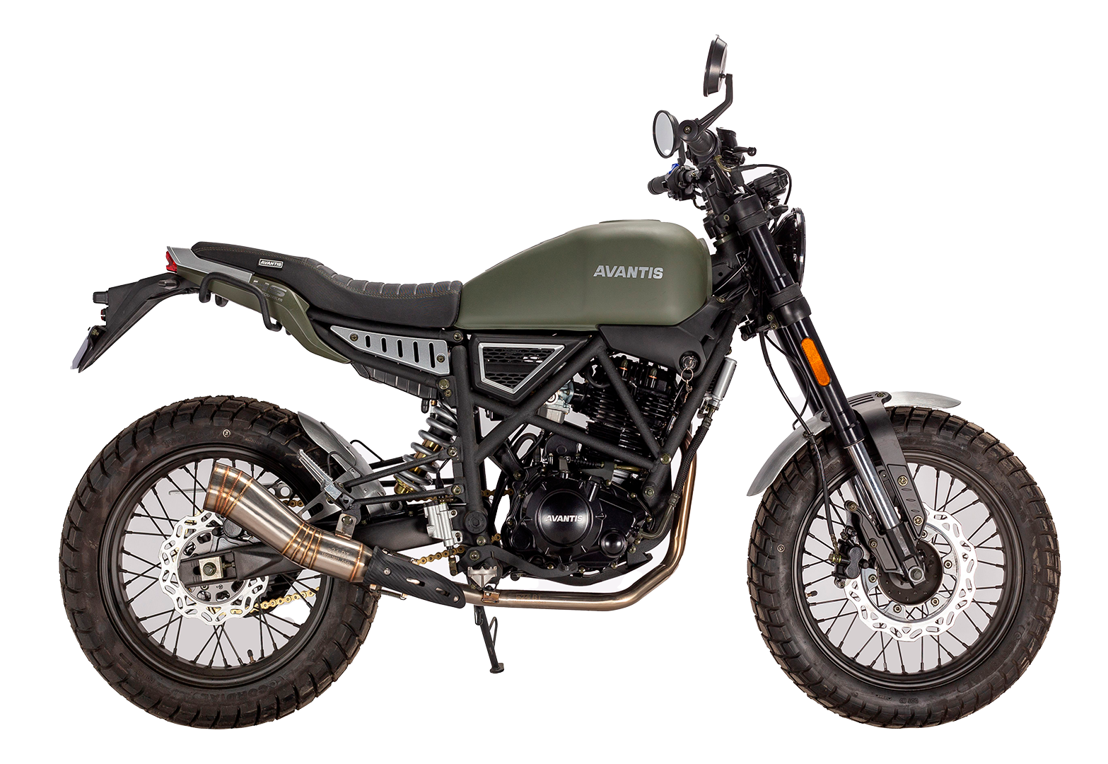Мотоцикл Avantis City 250 ПТС (Зеленый) pitbikemarket.ru