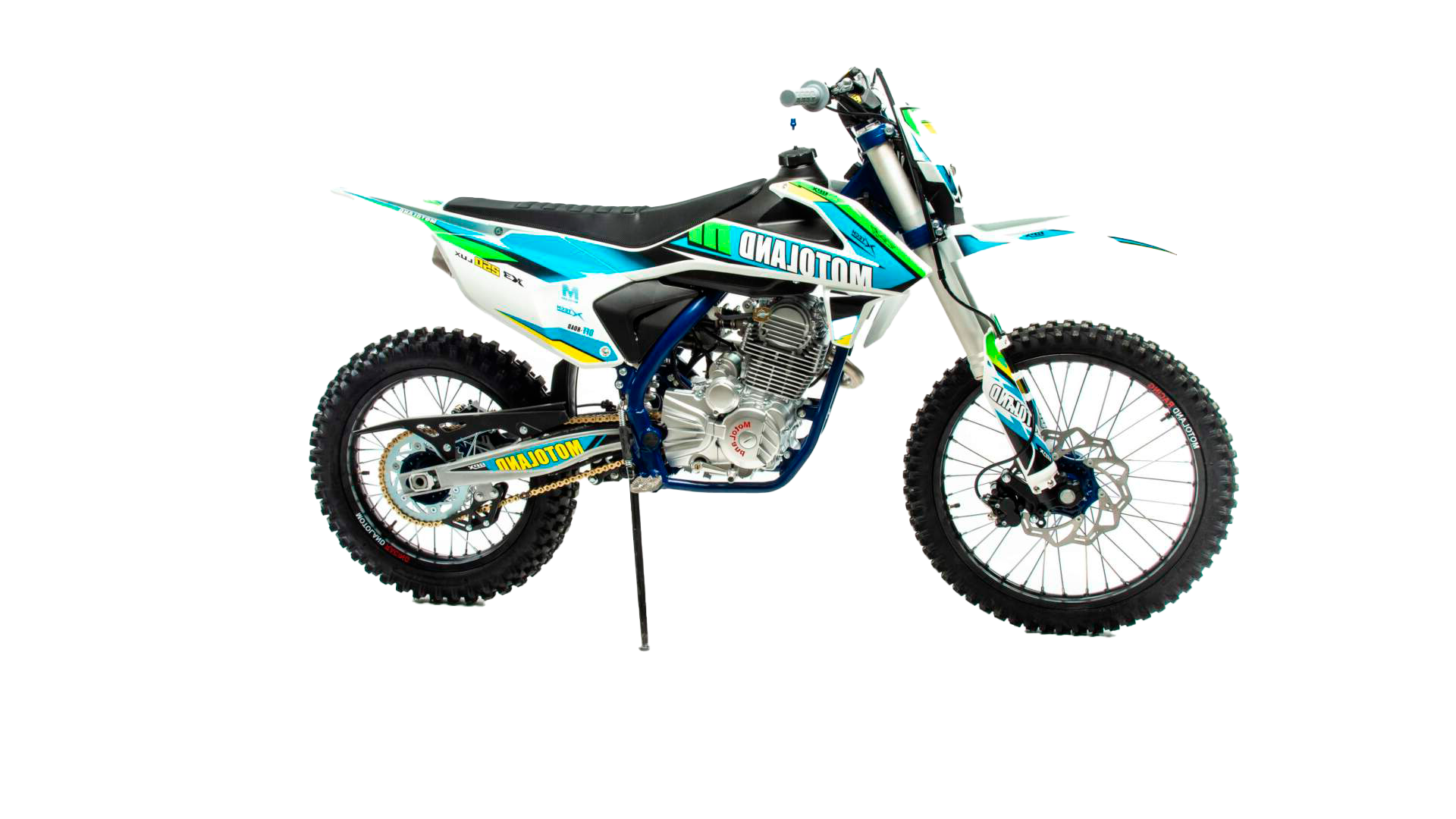 Мотоцикл Motoland X3 250 LUX (172FMM) зеленый pitbikemarket.ru