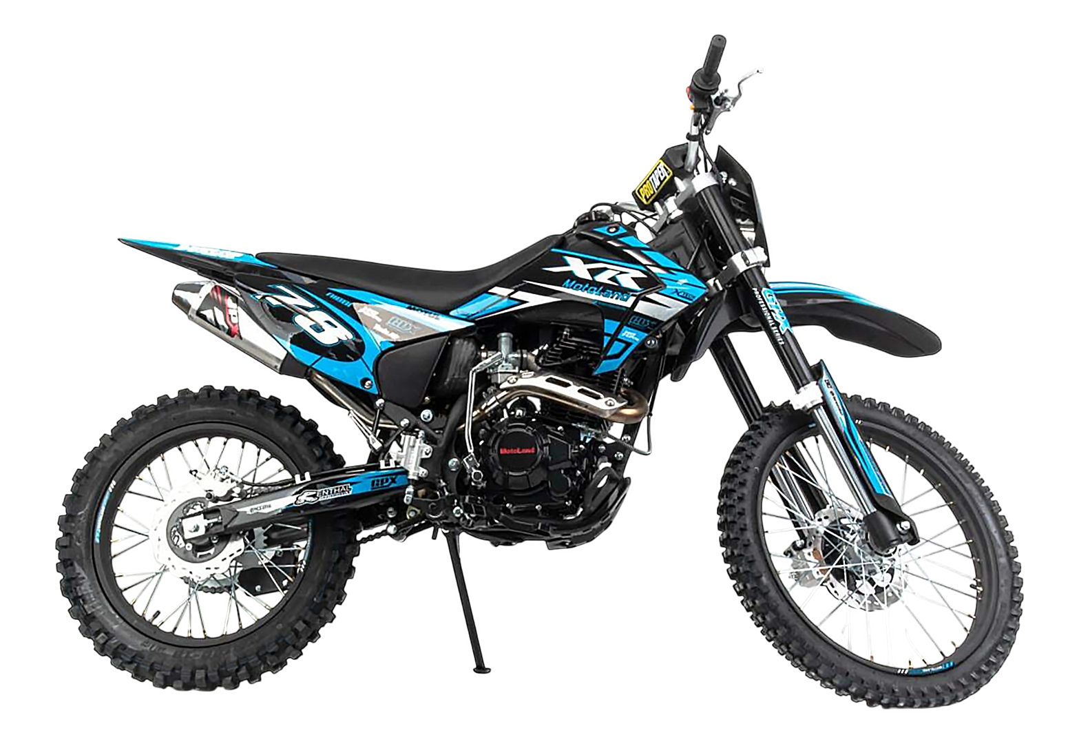 Мотоцикл Motoland XR300 LITE синий (175FMM) pitbikemarket.ru