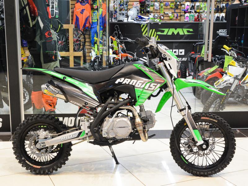 Питбайк Progasi SMART 125 MINI п/а Зеленый pitbikemarket.ru