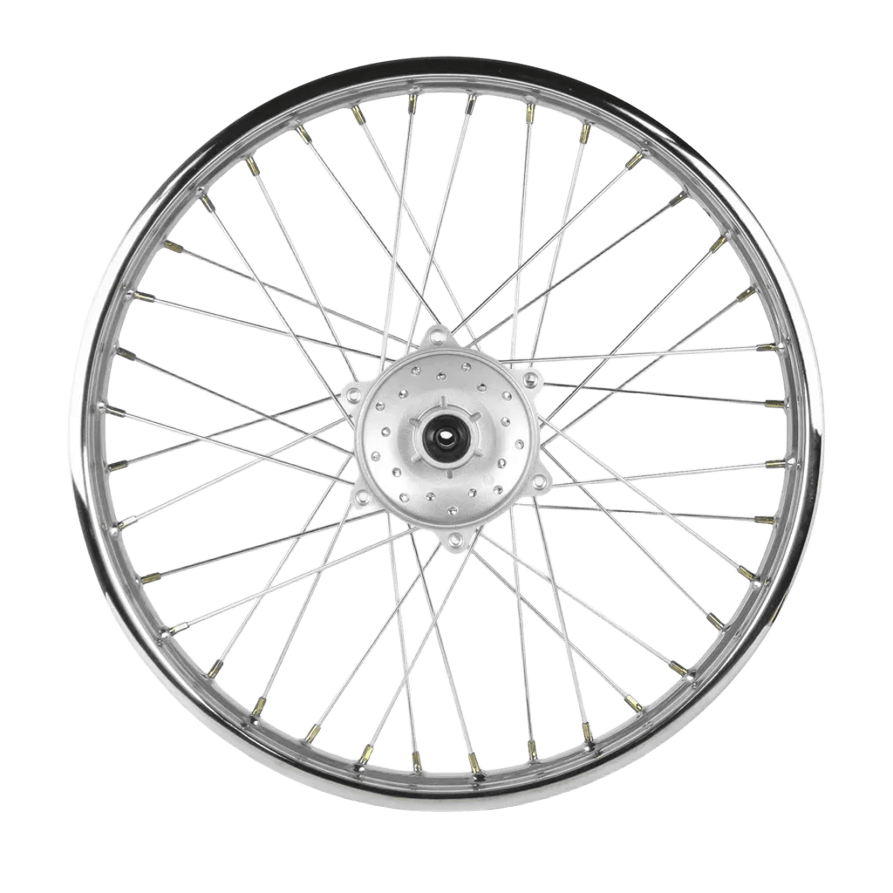Диск колесный для мотоцикла передний 21'х1,85 Sport-001, 006, 250GY-5, TTR250R (обод-ступица серебро) pitbikemarket.ru