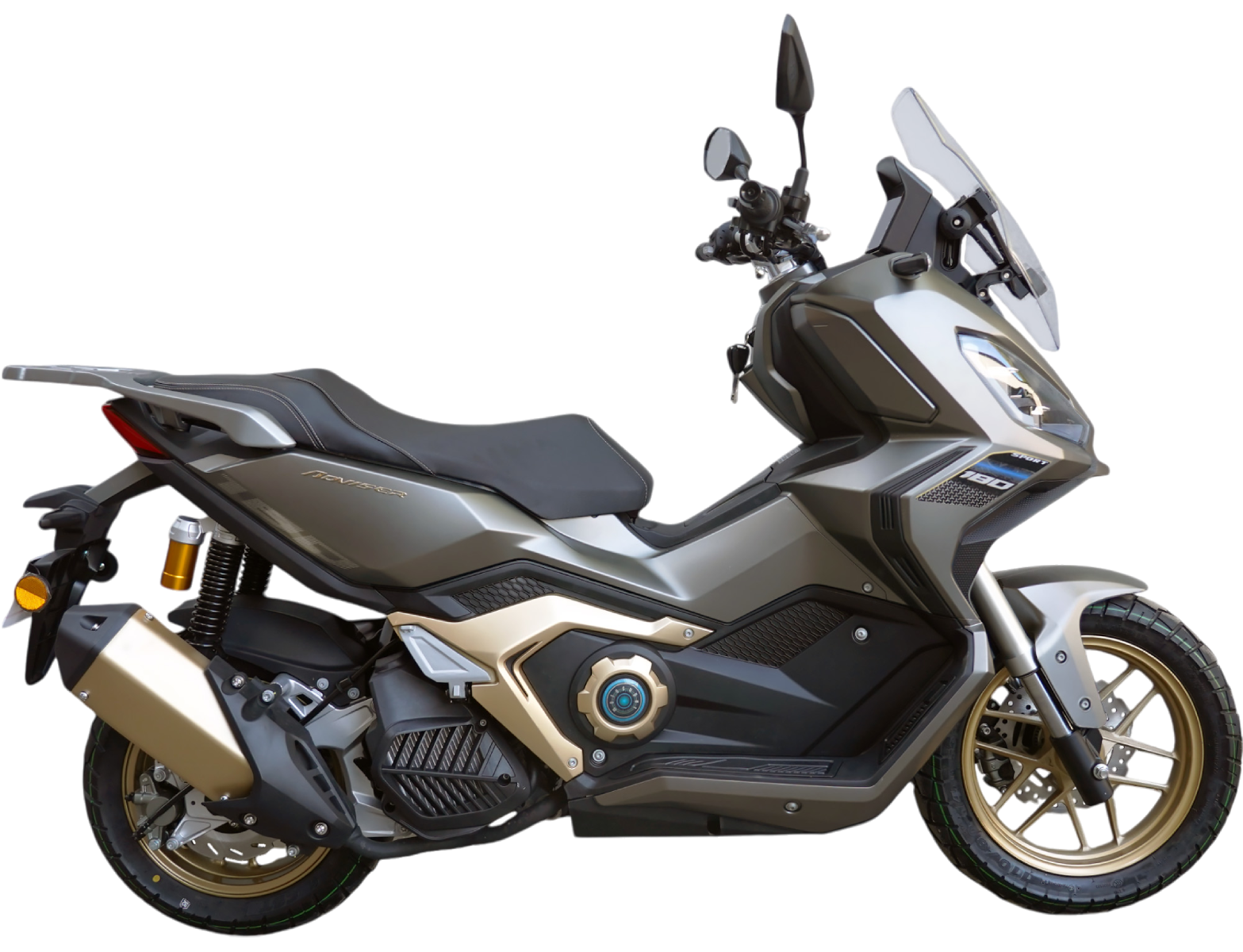 Скутер Motosuper Adviser 180 Light Grey (темно серый) pitbikemarket.ru