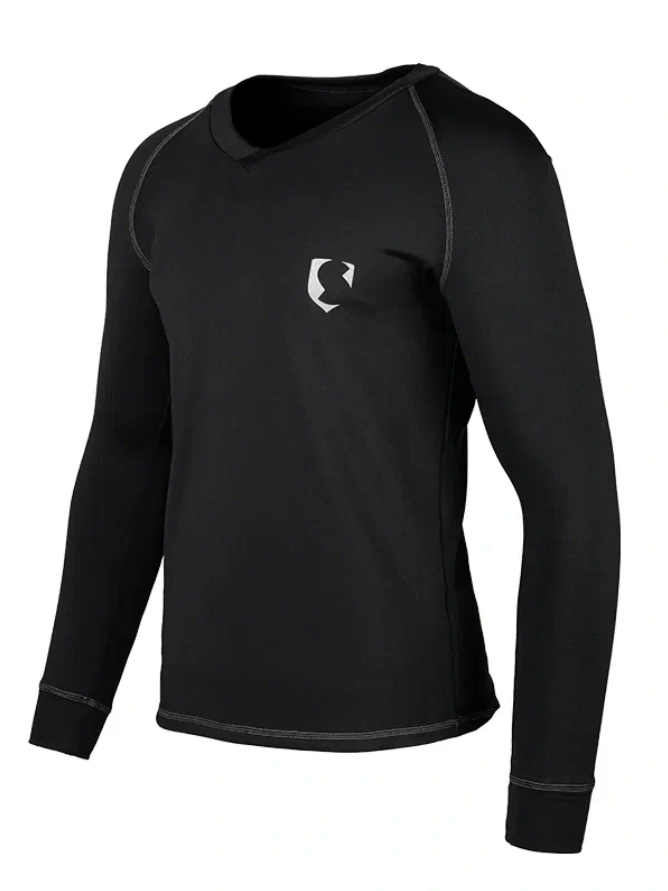 STARKS Кофта WARM V-Neck (муж.,M,черный) pitbikemarket.ru