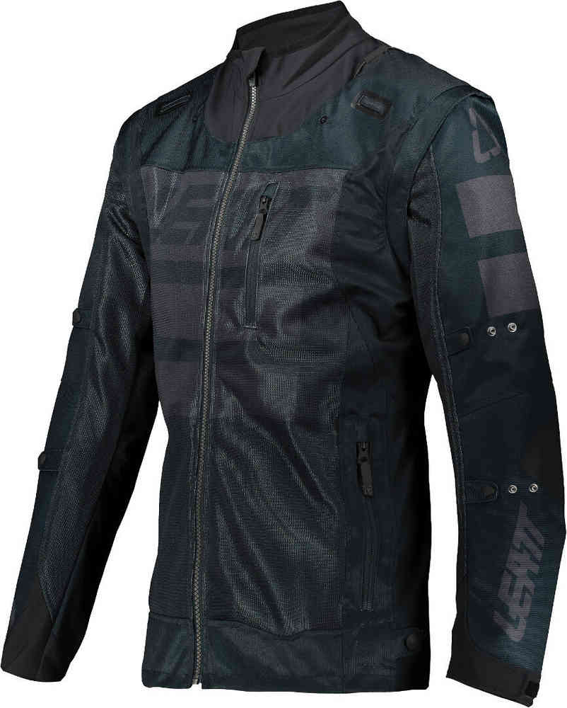 Мотокуртка Leatt Moto 4.5 X-Flow Jacket Black, M, 2021 (5021000221) pitbikemarket.ru
