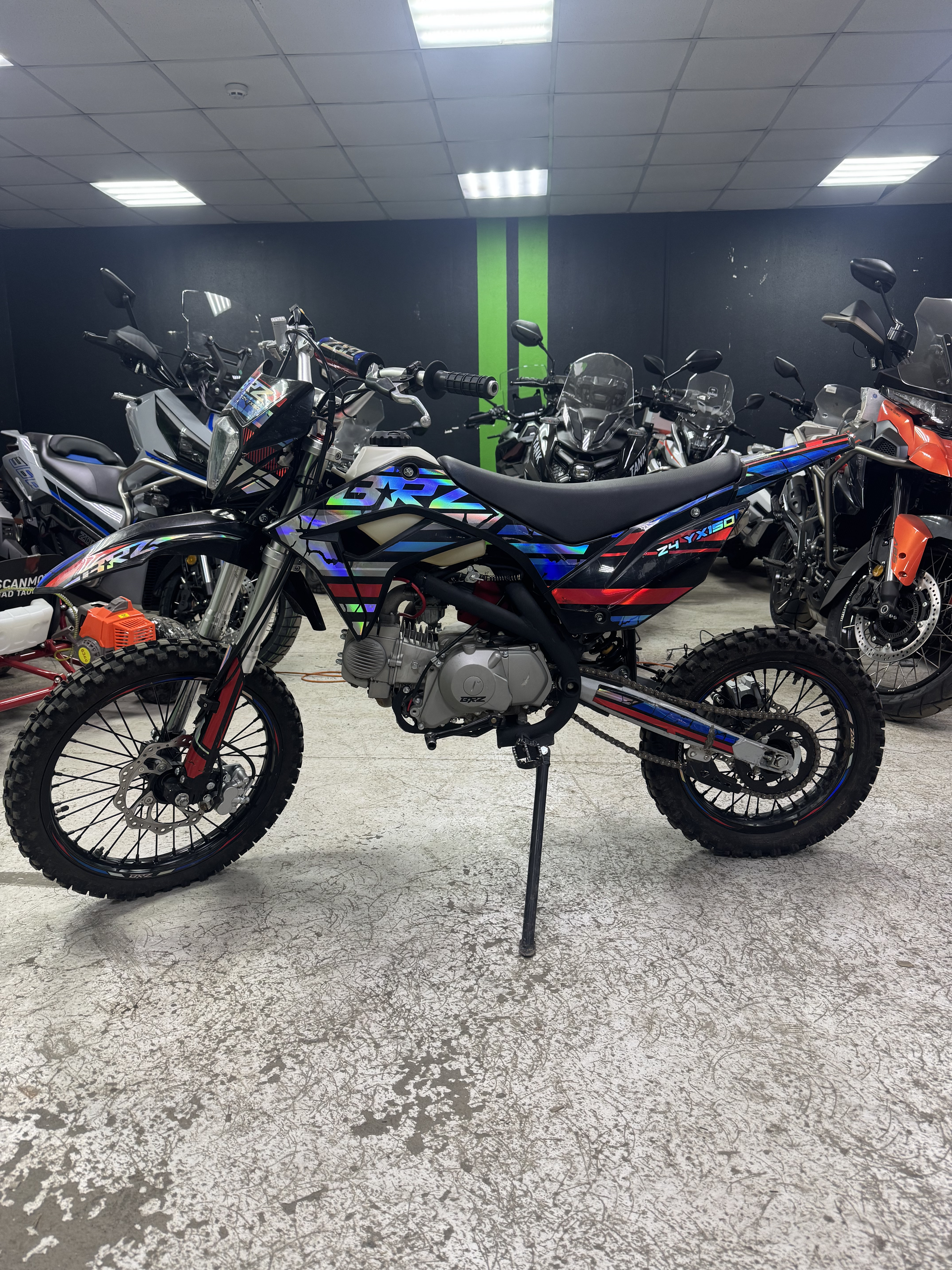 Питбайк BRZ Z4 YX150 17/14 б/у pitbikemarket.ru