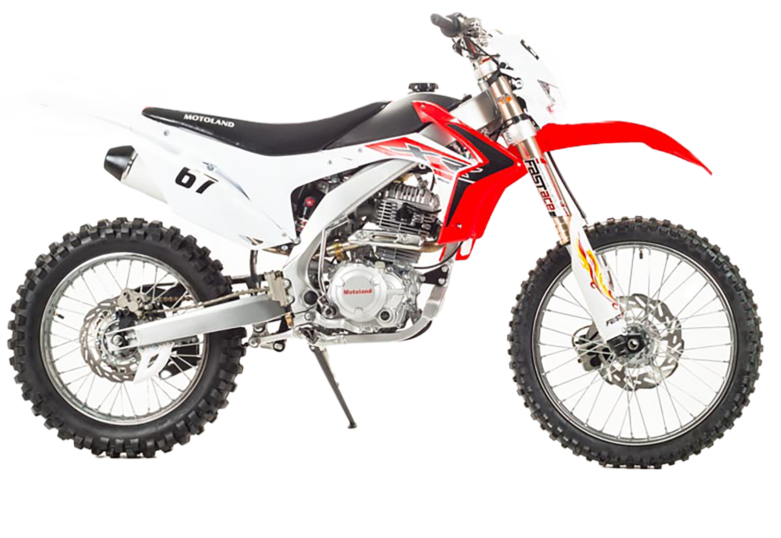 Мотоцикл Motoland XR250 FA Красный pitbikemarket.ru