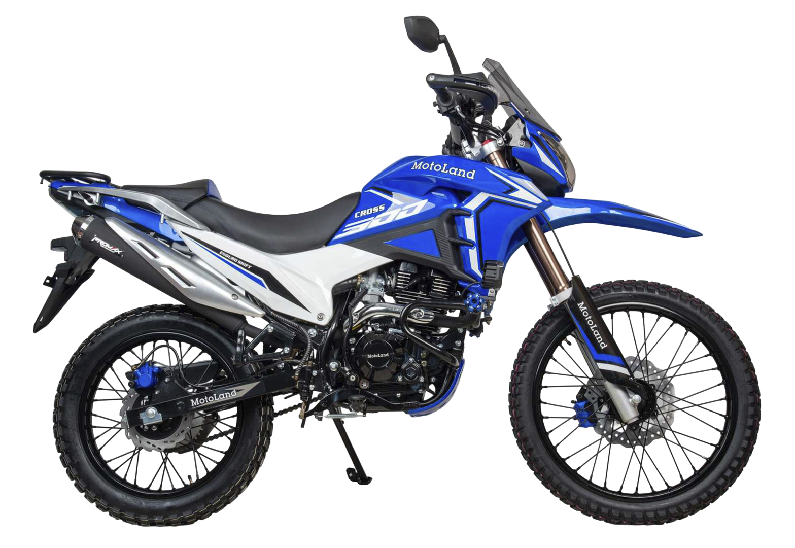 Мотоцикл Motoland 300 ENDURO SHIFT синий pitbikemarket.ru