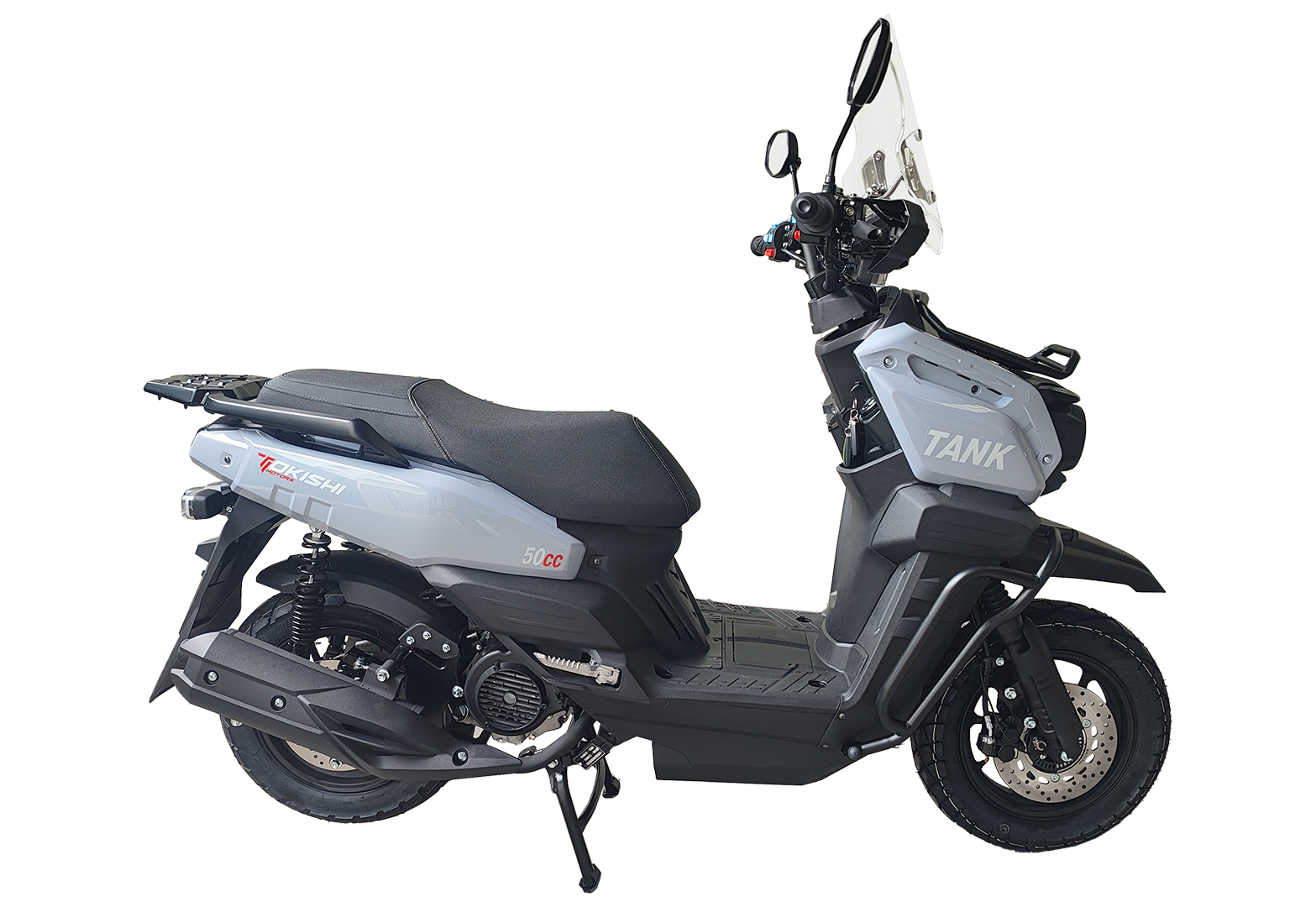 Скутер TOKISHI TANK 1 Nardo Gray pitbikemarket.ru