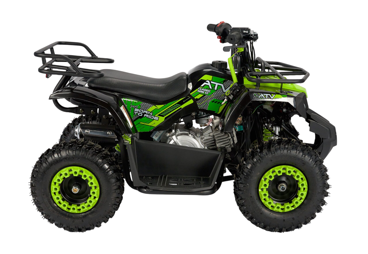 Квадроцикл Avantis ATV Classic mini 4T Зеленый pitbikemarket.ru