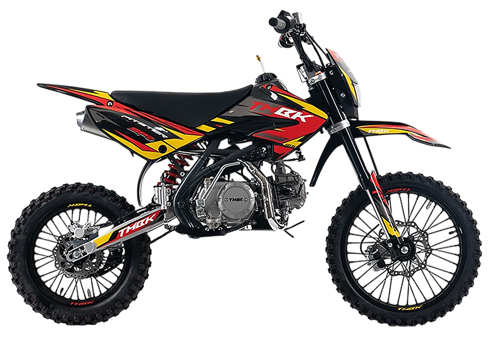 Питбайк TMBK Pitster SP2 125 (17/14) Red Yellow pitbikemarket.ru