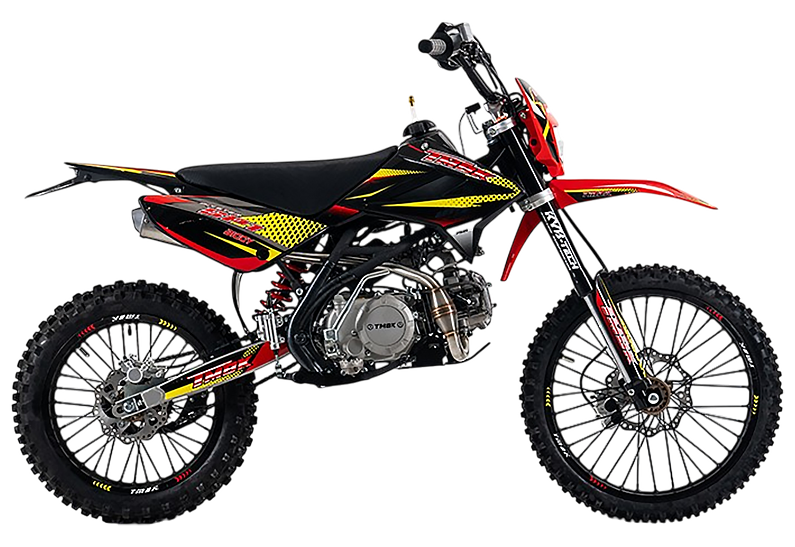Питбайк TMBK Pitster SP1 Biggy (19/16) Red Yellow pitbikemarket.ru
