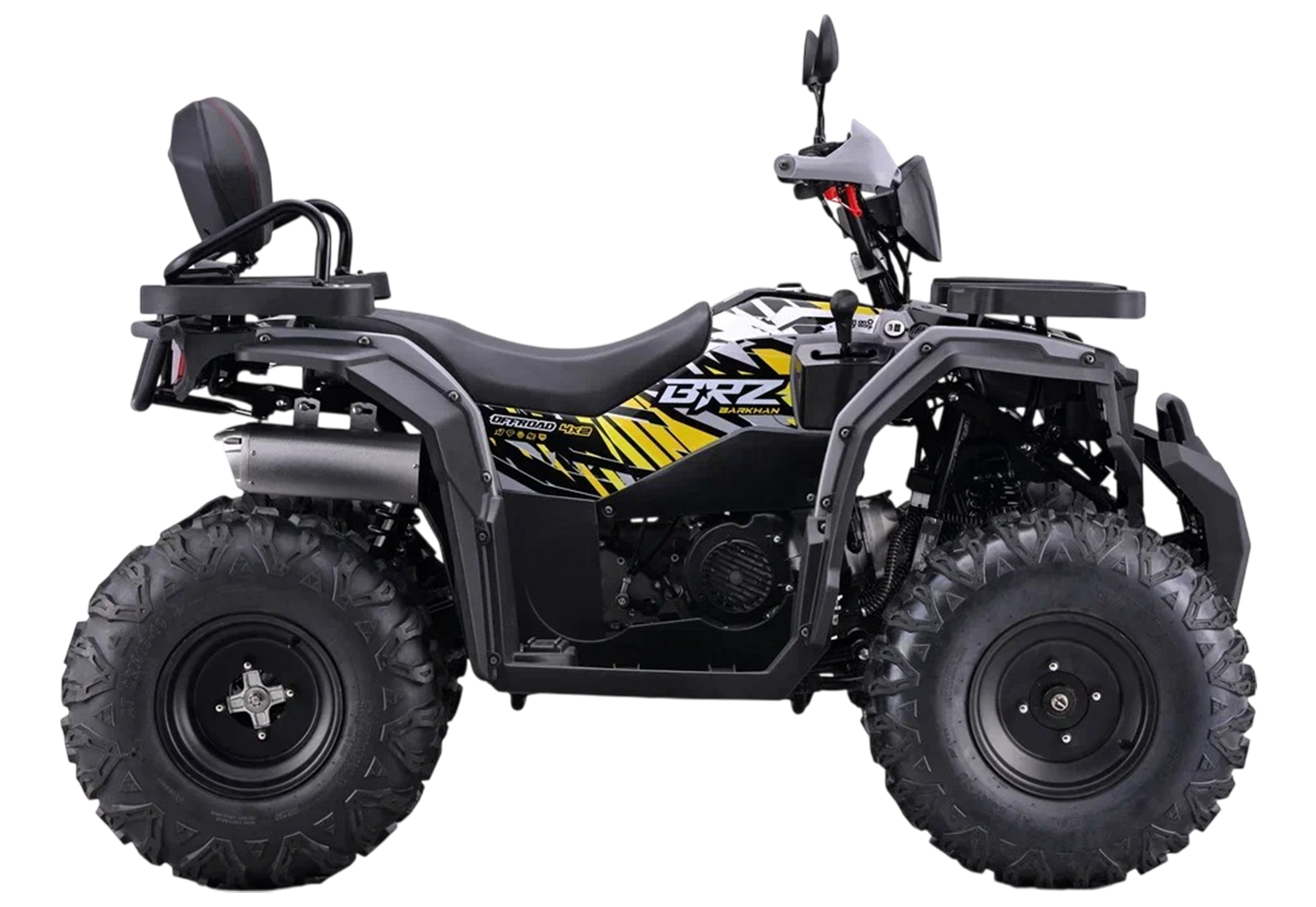 Квадроцикл взрослый  BRZ Barkhan 200 Черный pitbikemarket.ru