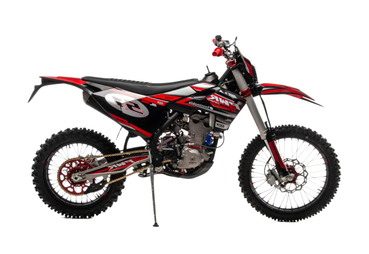 Мотоцикл Motoland PWR FS300 NC (ZS 182 MN) красный pitbikemarket.ru
