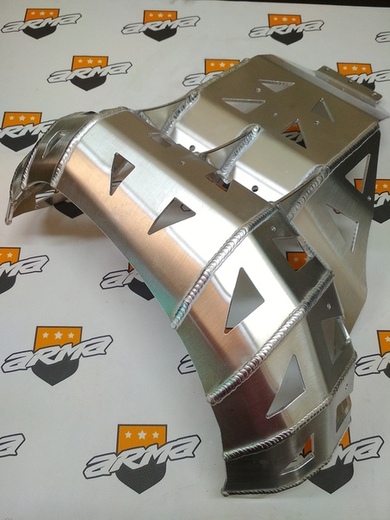 Защита картера и резонатора ARMA GR7/8 2T pitbikemarket.ru