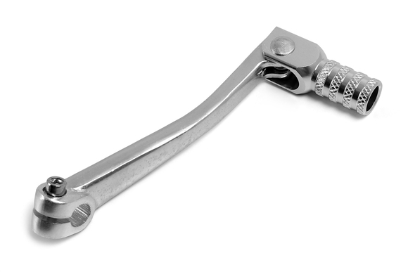 Рычаг переключения передач (лапка КПП) питбайк алюминиевый (серебристый) pitbikemarket.ru