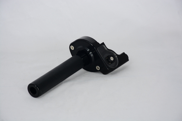 Ручка газа в сборе алюминиевая CNC черная pitbikemarket.ru