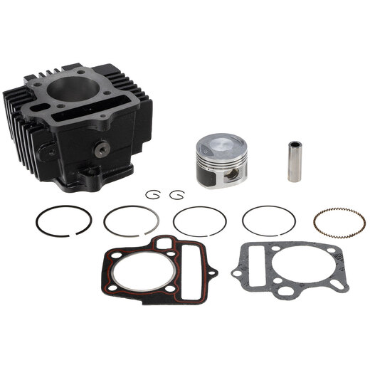 Цилиндро-поршневая группа 4T двиг. YX125 см3 153FMI d-52,4, p-14 (чугун. цил.)  SM-PARTS pitbikemarket.ru