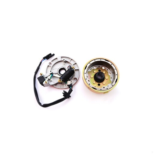 Генератор в сборе двиг. YX140 см3 (без катушки освещения) SM-PARTS pitbikemarket.ru
