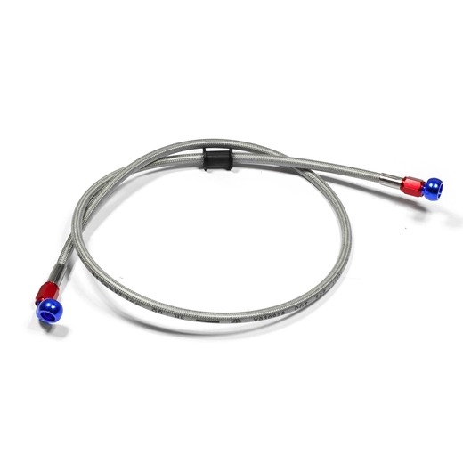 Шланг тормозной армированный L-1000 mm M10/прямой - M10/90° pitbikemarket.ru