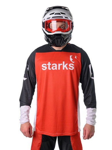 Джерси PHOENIX (Кросс) (XL,красный/черный) pitbikemarket.ru