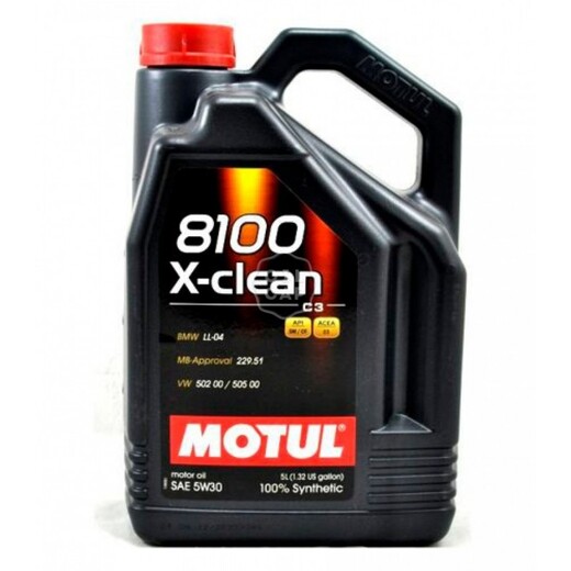 Масло MOTUL 8100 X-clean 5W30 5л pitbikemarket.ru