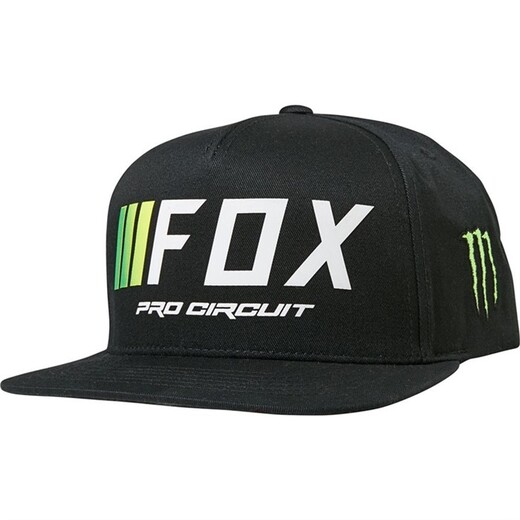 Бейсболка Fox Pro Circuit Snapback Hat Black pitbikemarket.ru