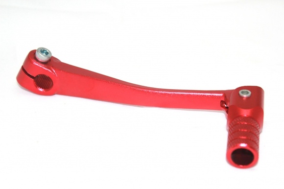 Рычаг переключения КПП алюминий CNC- КРАСНЫЙ pitbikemarket.ru
