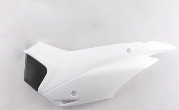 Обтекатель левый задний белый PH-10 pitbikemarket.ru