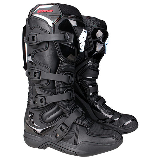 Мотоботы Scoyco MBM003 высокие черные 46 pitbikemarket.ru