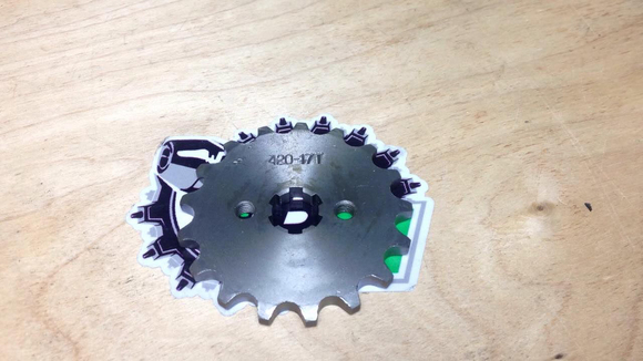 Звезда передн. 17Т 420 pitbikemarket.ru