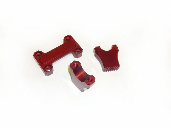 Крепление руля нижняя часть Elite. BOTTOM HANDLE BAR CLAMPS pitbikemarket.ru
