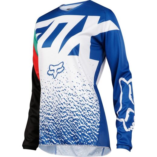 Мотоджерси женская Fox 180 Womens Jersey синее L (19438-002-L) pitbikemarket.ru