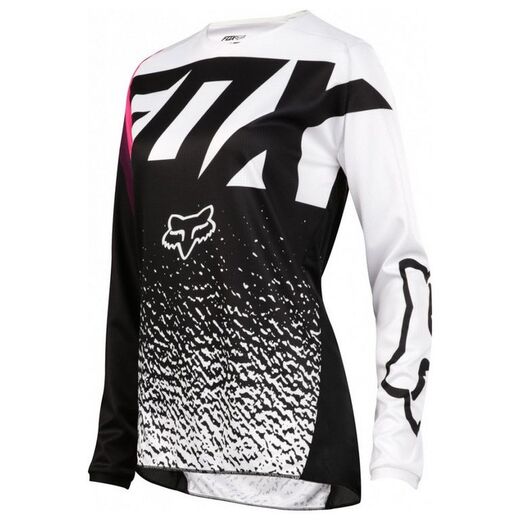 Мотоджерси женская Fox 180 Womens Jersey черное / розовое L (19438-285-L) pitbikemarket.ru