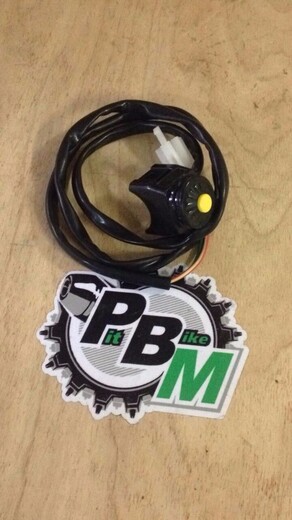 Кнопка старт двигателя желтая pitbikemarket.ru