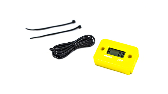 Счетчик моточасов (без тахометра) SM-PARTS  SMP-006 желтый pitbikemarket.ru