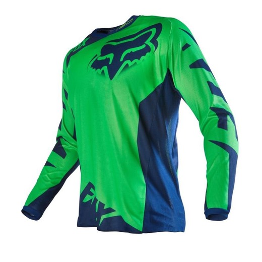 Мотоджерси подростковая Fox 180 Race Youth Jersey зеленое XL pitbikemarket.ru