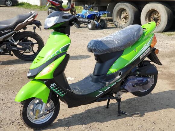 Скутер Racer RC50QT-3 Meteor (зеленый) (Россия) pitbikemarket.ru