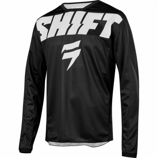 Мотоджерси подростковая Shift White York Youth Jersey черное L (21710-001-L) pitbikemarket.ru