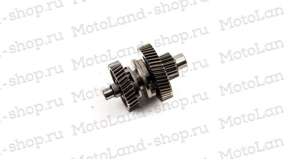 Вал редуктора промежуточный #3 161QMK-B2 200см3 с реверсом pitbikemarket.ru