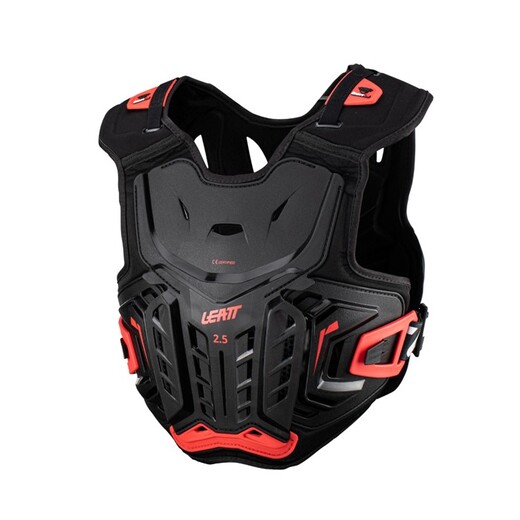 Защита панцирь подростковый Leatt Chest Protector 2.5 Junior (Black/Red, L/XL, 2022 (5022151391)) pitbikemarket.ru